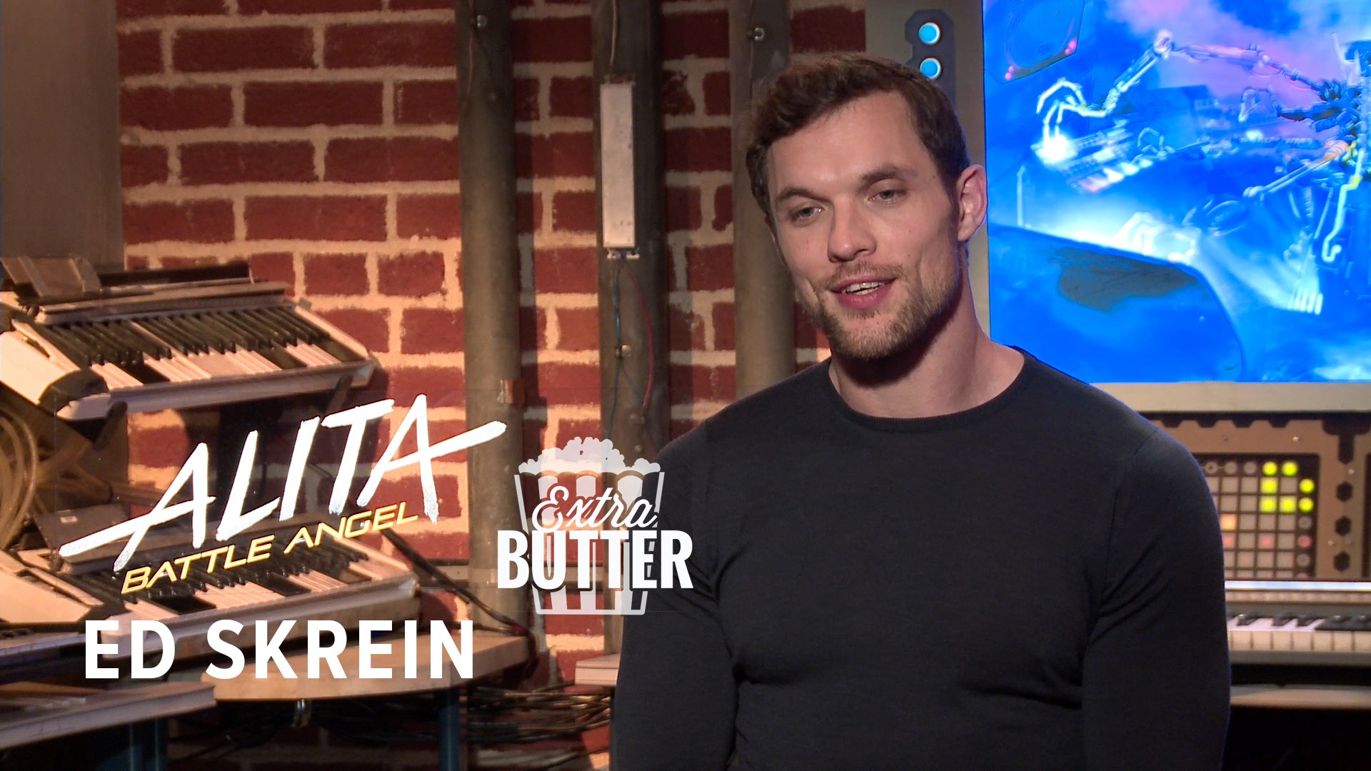 Ed Skrein talks with Mark S. Allen about how previous roles such as 'Game of Thrones' and 'If Beale Street Could Talk' prepared him for 'Alita.' He also talks about not being as busy as he might look and the nasty injury his stunt double suffered during the bar scene. Interview arranged by 20th Century Fox.