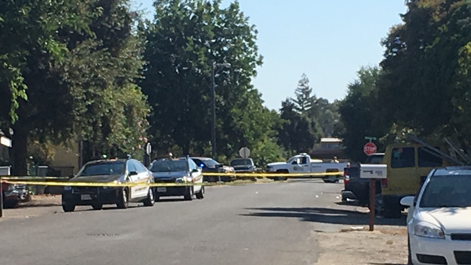 San Joaquin deputies shot and killed a man Tuesday morning in Stockton after he allegedly pointed a gun at them, sheriff's officials say.