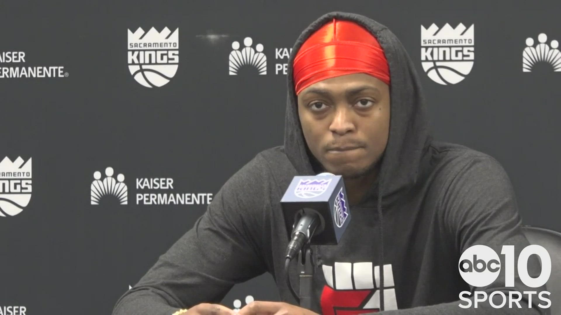 Kings PG De'Aaron Fox talks about Friday’s 126-114 victory over the Rockets and the boost Marvin Bagley gave Sacramento with his finest performance of the season.