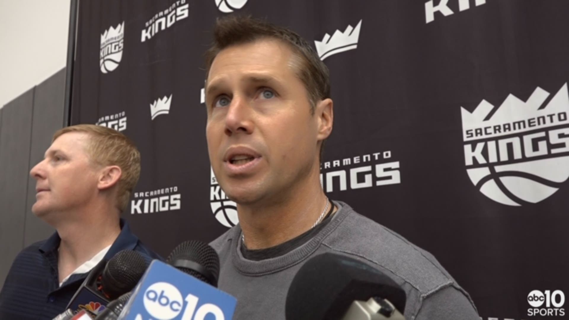 At Wednesday's practice, Kings head coach Dave Joerger discusses the benefit of having a few days off before resuming play on Friday in Memphis, the first of a two-game trip, the improved defensive play and the praise he and the team received from San Antonio Spurs head coach Gregg Popovich.