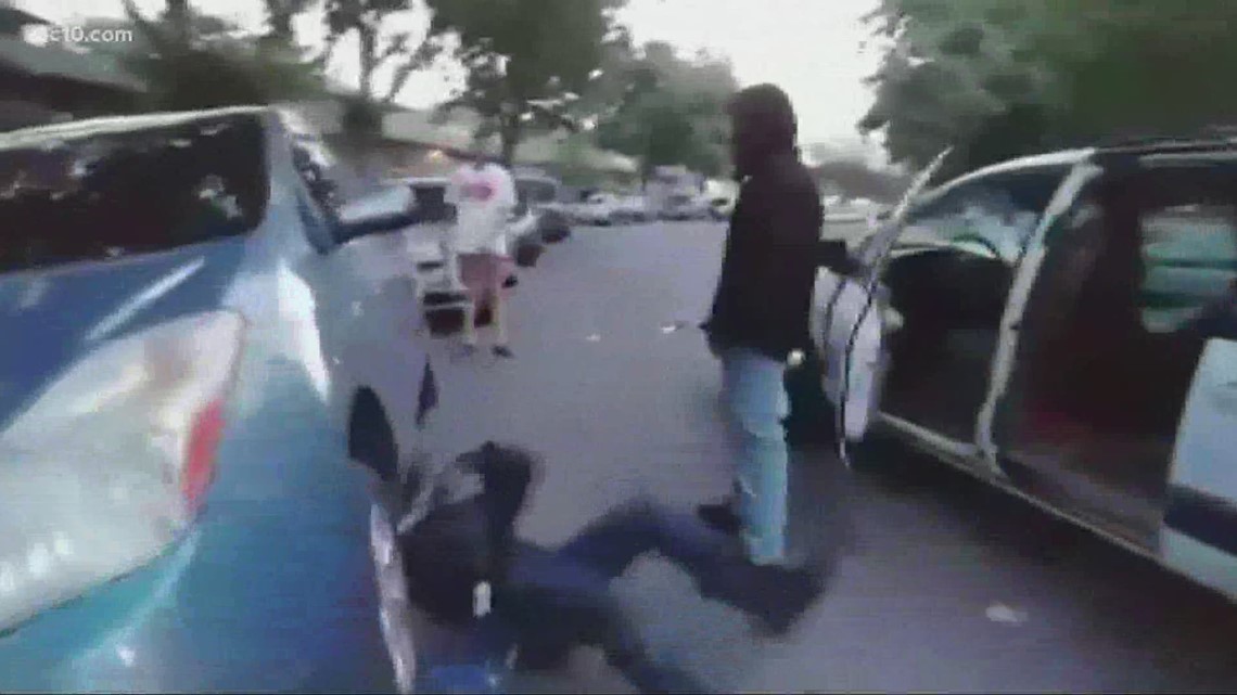 Video shows alleged attempted catalytic converter theft