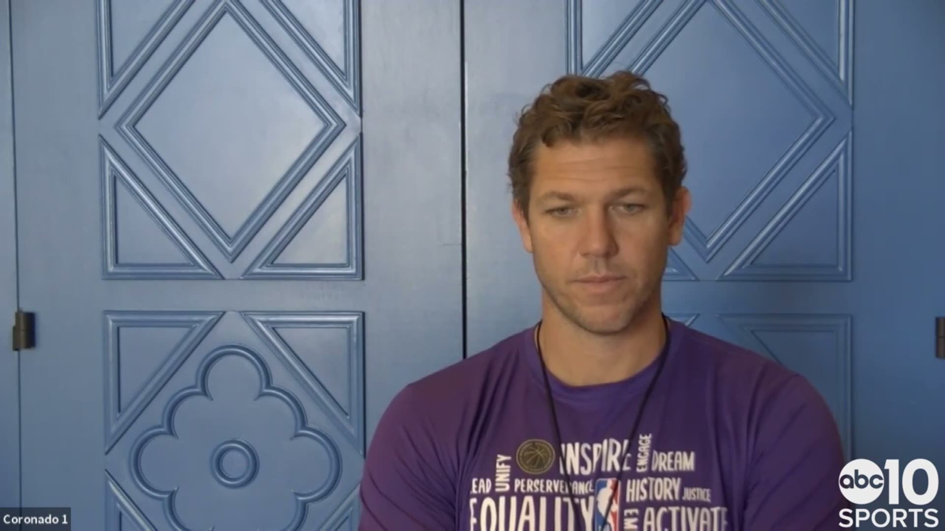 Kings coach Luke Walton provides updates to his team's training camp schedule in Orlando, the impact of Kent Bazemore & the importance of the team's mental health.