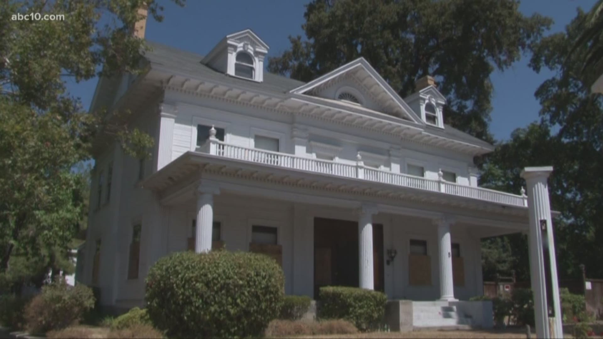 Historic Stockton Mansion Getting Broken Into By Growing Homeless Population Abc10 Com