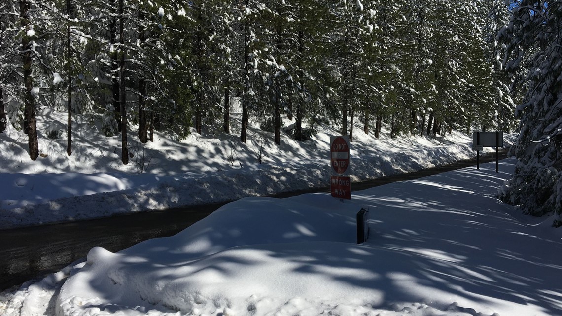 Pollock Pines Snow 2/18/19
