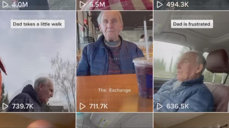 Elk Grove man documents his father's life with onset dementia on TikTok