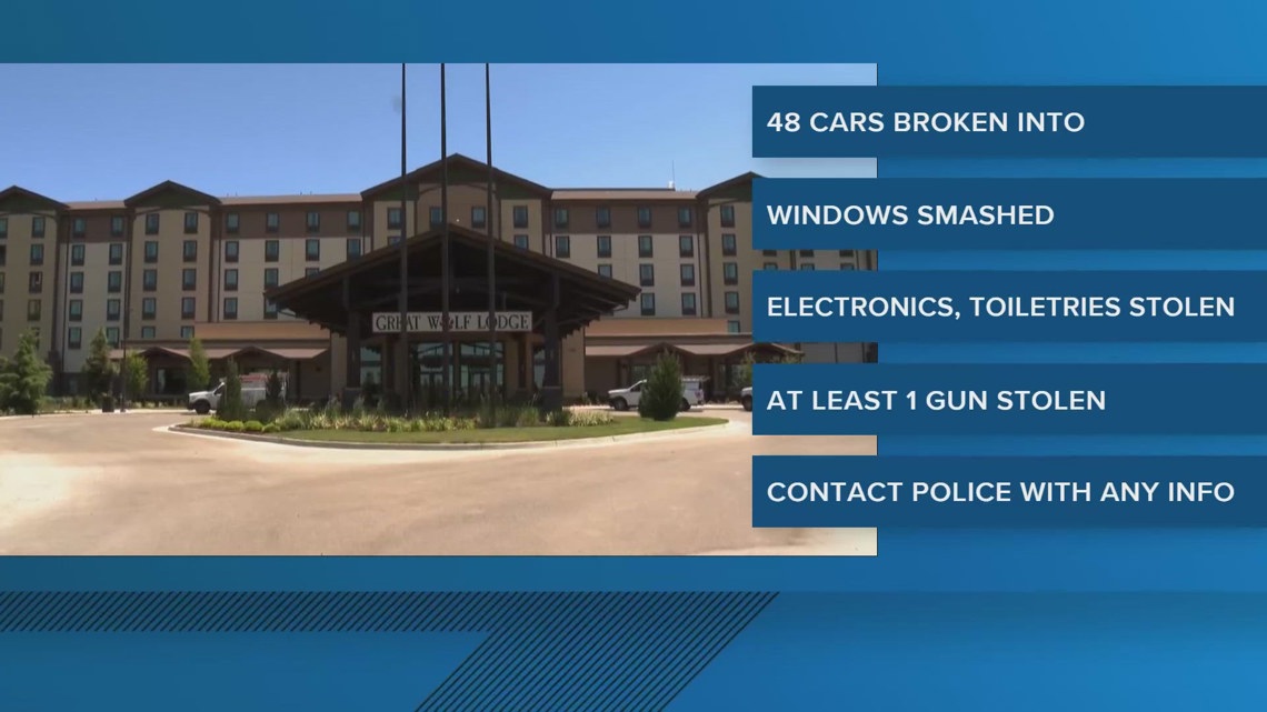 48 cars burglarized at Manteca Great Wolf Lodge on Thanksgiving, police say
