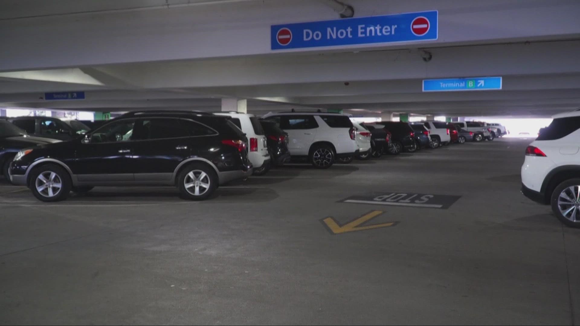 A construction project is causing a shortage of parking spaces, leading some people to voice their frustration online.