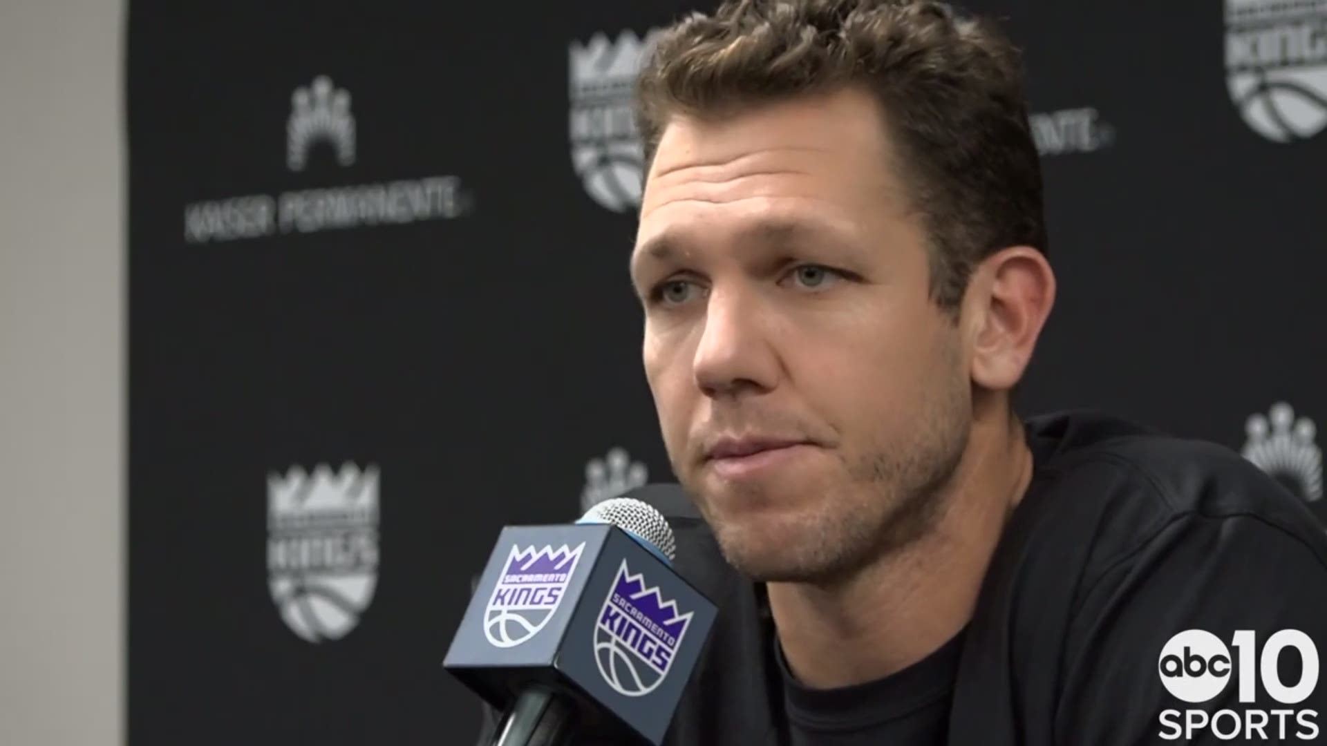 In his pregame chat with reporters, Sacramento Kings head coach Luke Walton discusses Monday's matchup with the Chicago Bulls and the progress his team is making.