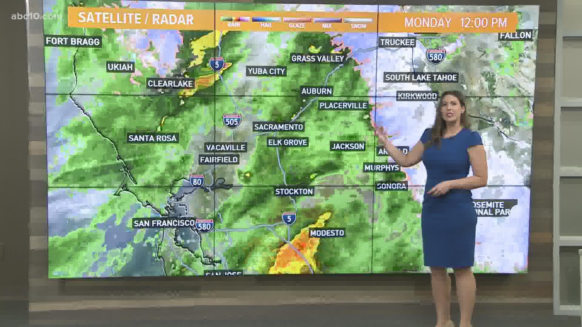 Madison Wade and Carley Gomez bring you the latest Northern California storm watch updates.