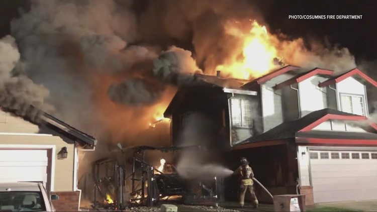 'This is our master bedroom' Elk Grove house fires severely damage two homes
