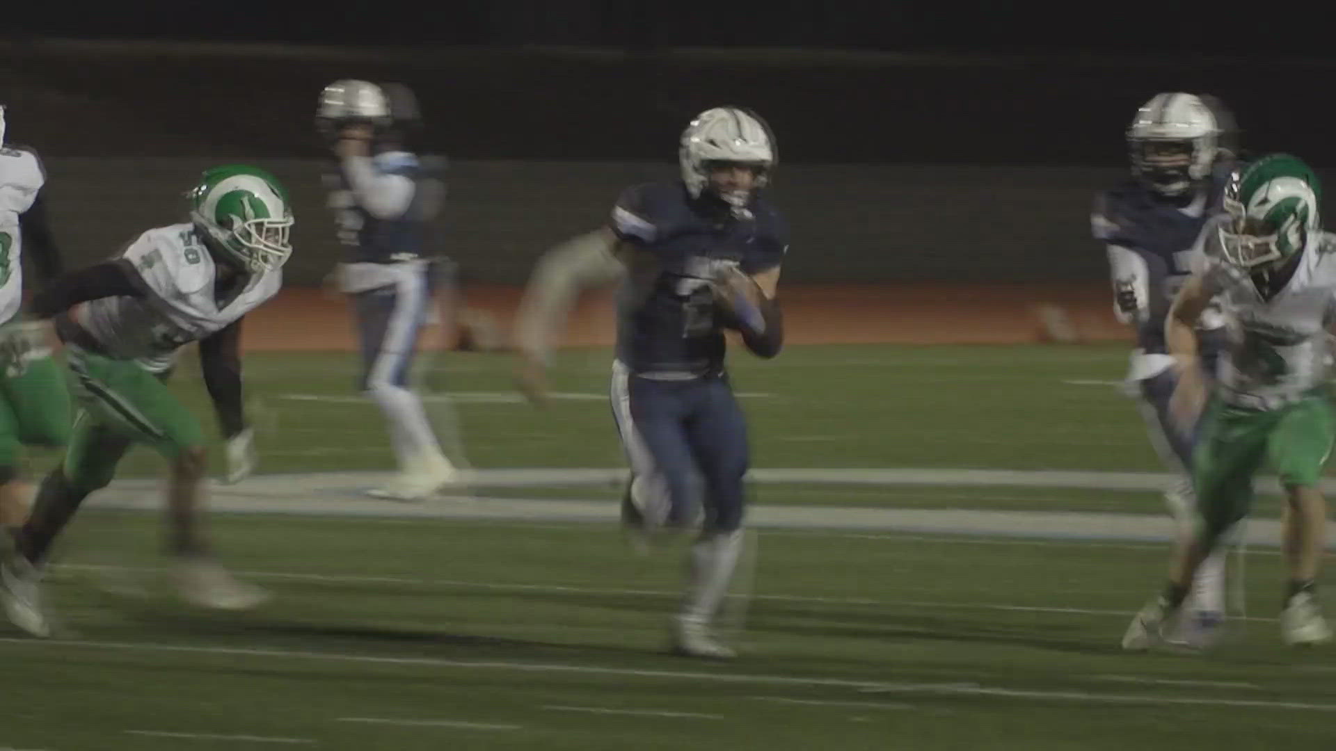 Watch this week's highlights of high school football action brought to you by ABC10’s Kevin John.

