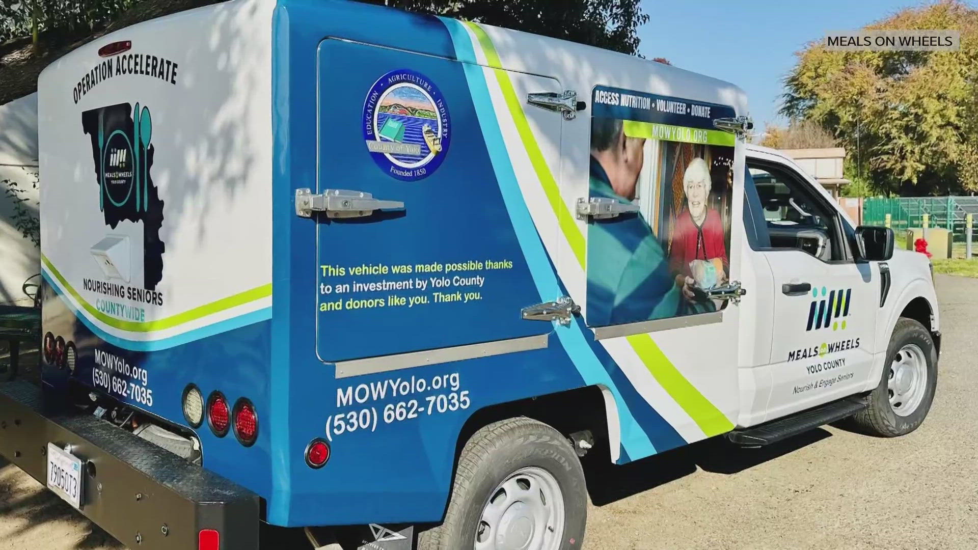 Meals on Wheels Yolo County loses $10,000 worth of food after vandals cut power