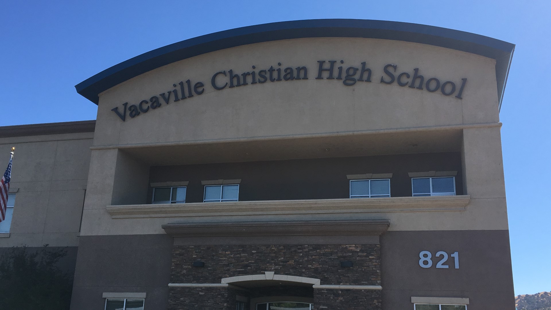 Jack Worthan of Vacaville Christian High School suffered a brutal hit that ultimately caused bleeding on his brain.