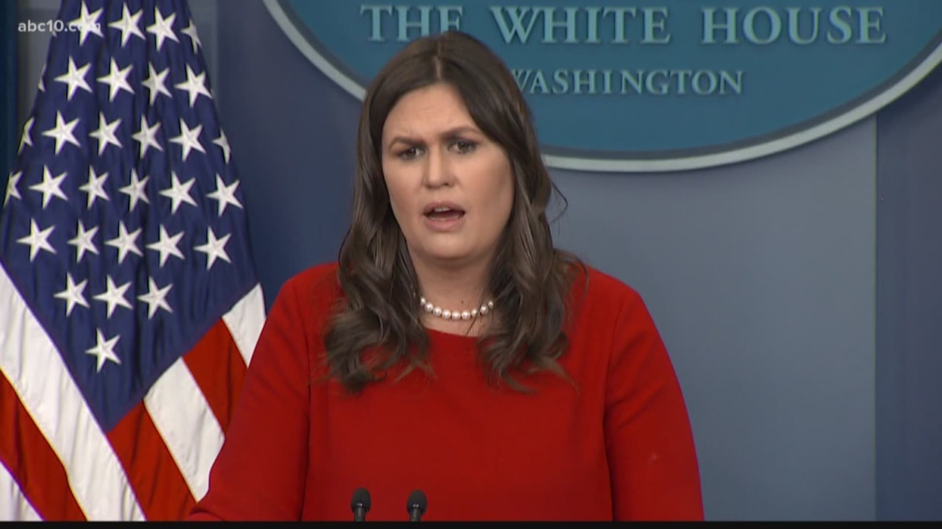 The White House, more specifically White House press secretary Sarah Huckabee Sanders, said Wednesday the federal government will not investigate the Stephon Clark shooting.