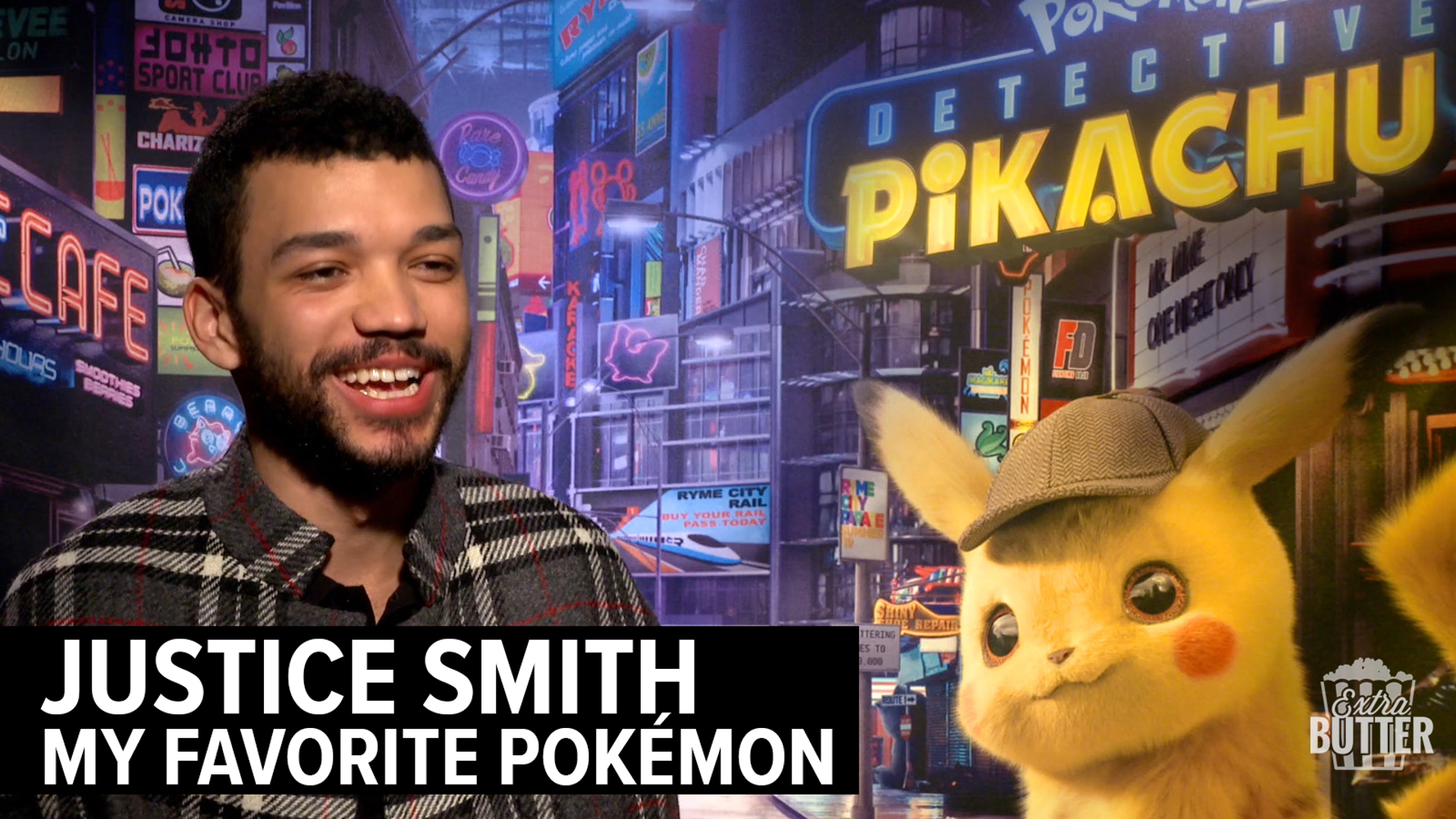 Justice Smith sits down with Mariaagloriaa to talk about the new Pokemon movie. Justice says he is a huge fan and reveals his favorite. Interview arranged by Warner Bros. Pictures.