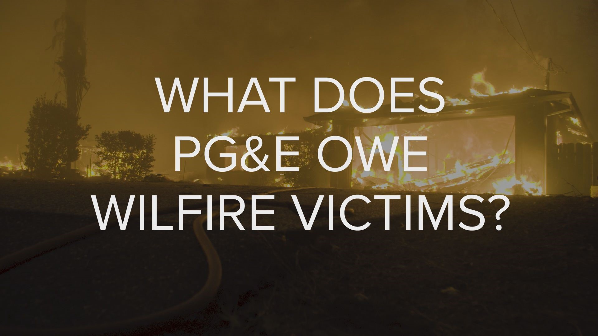 PG&E was back in court Tuesday, trying to figure out just how much money it may owe victims of recent wildfires caused by the utility’s equipment.