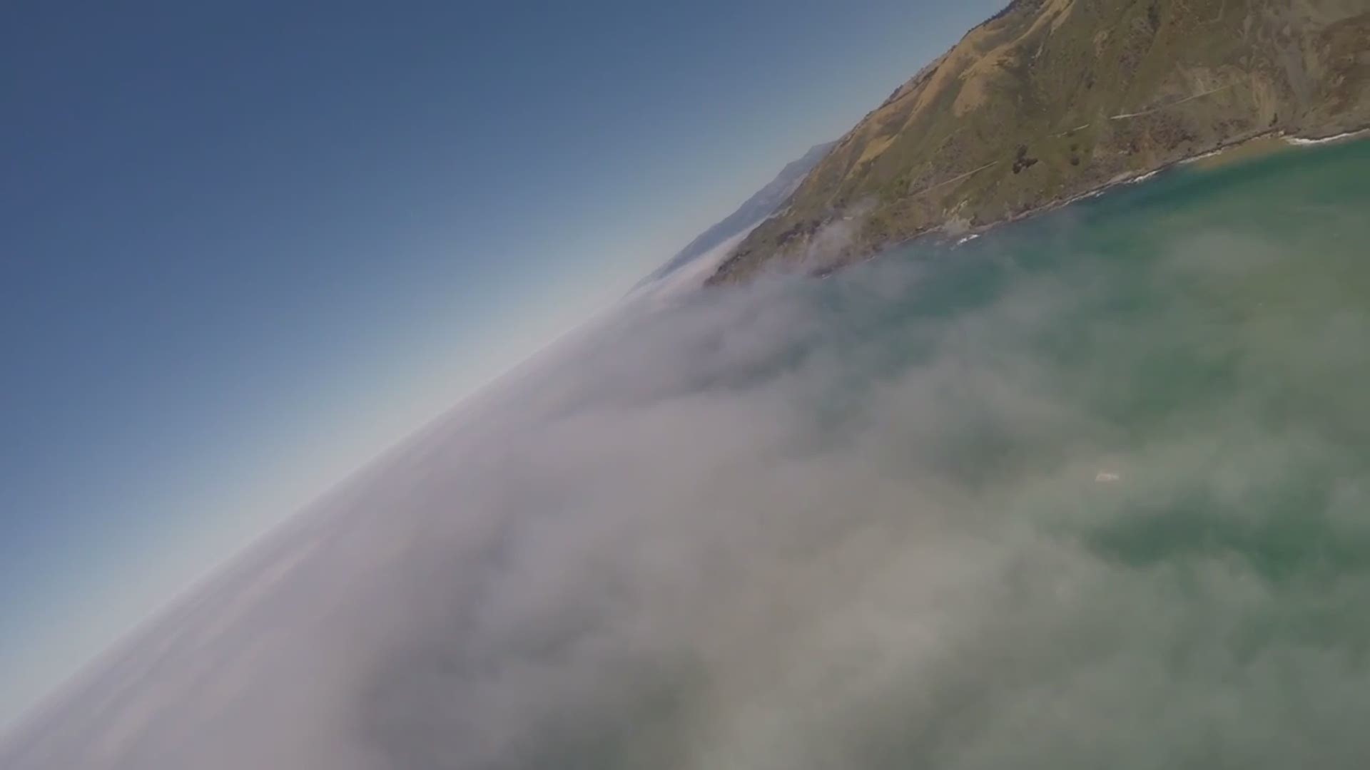 A large landslide has spread debris over a stretch of California's iconic Hwy. 1 just north of Monterey. (May 24, 2017)