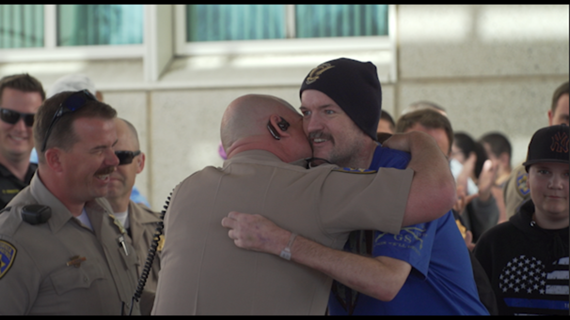 CHP Officer gets a Yuba City 'Welcome Home' after 4 months in the ...