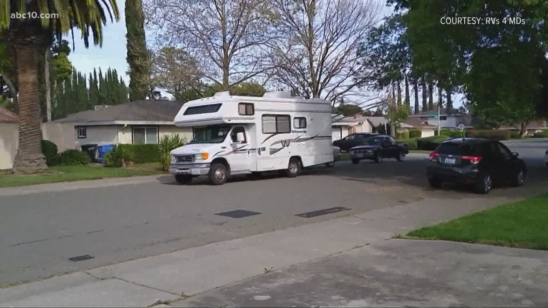 The group, RVs 4 MDs, finds strangers with RVs who are willing to loan them to the health care workers so they can come home without worrying about infecting family.