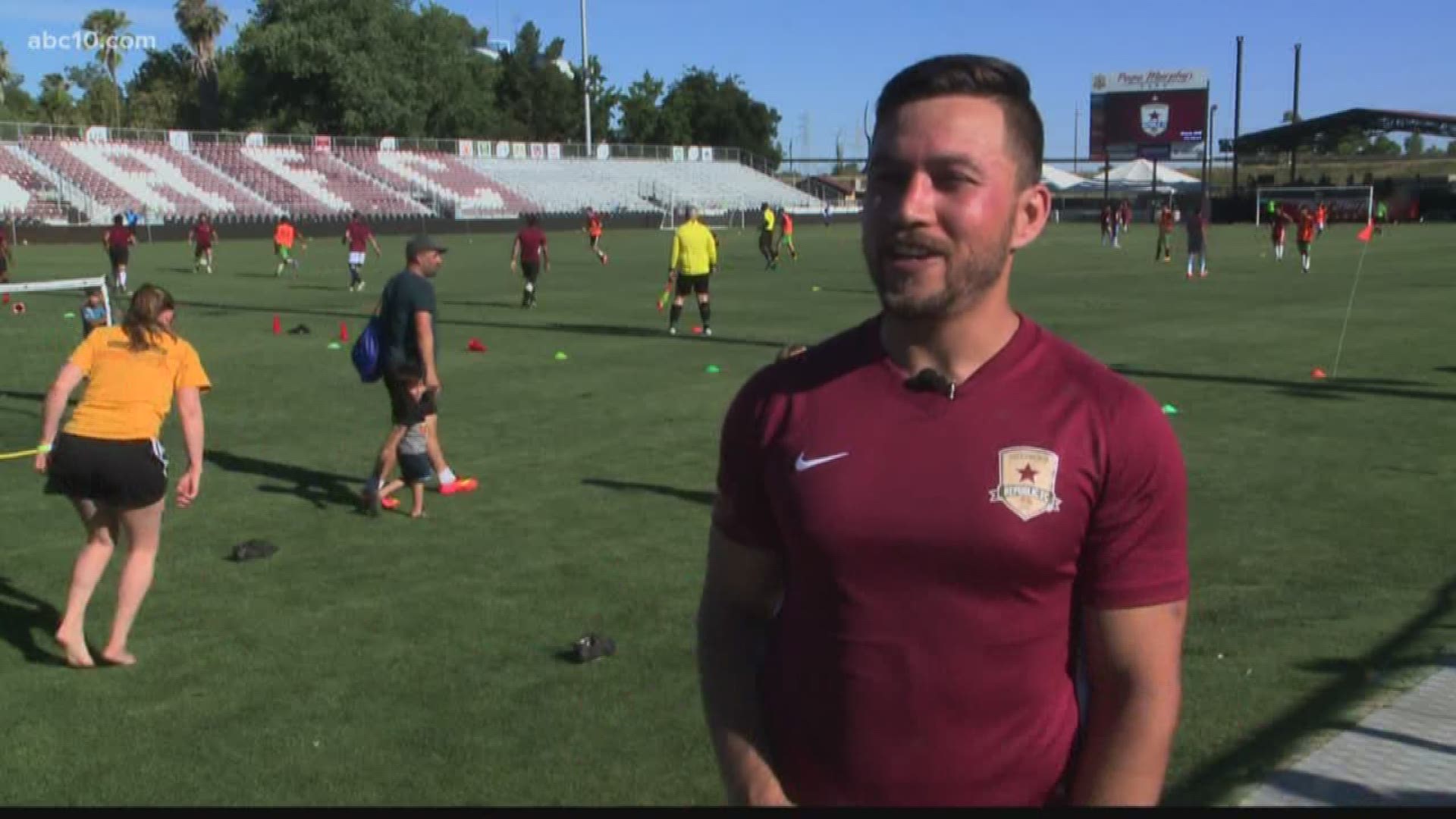 Sacramento Republic FC is hosting events aimed at raising awareness to the refugee crisis and the city's role in it.