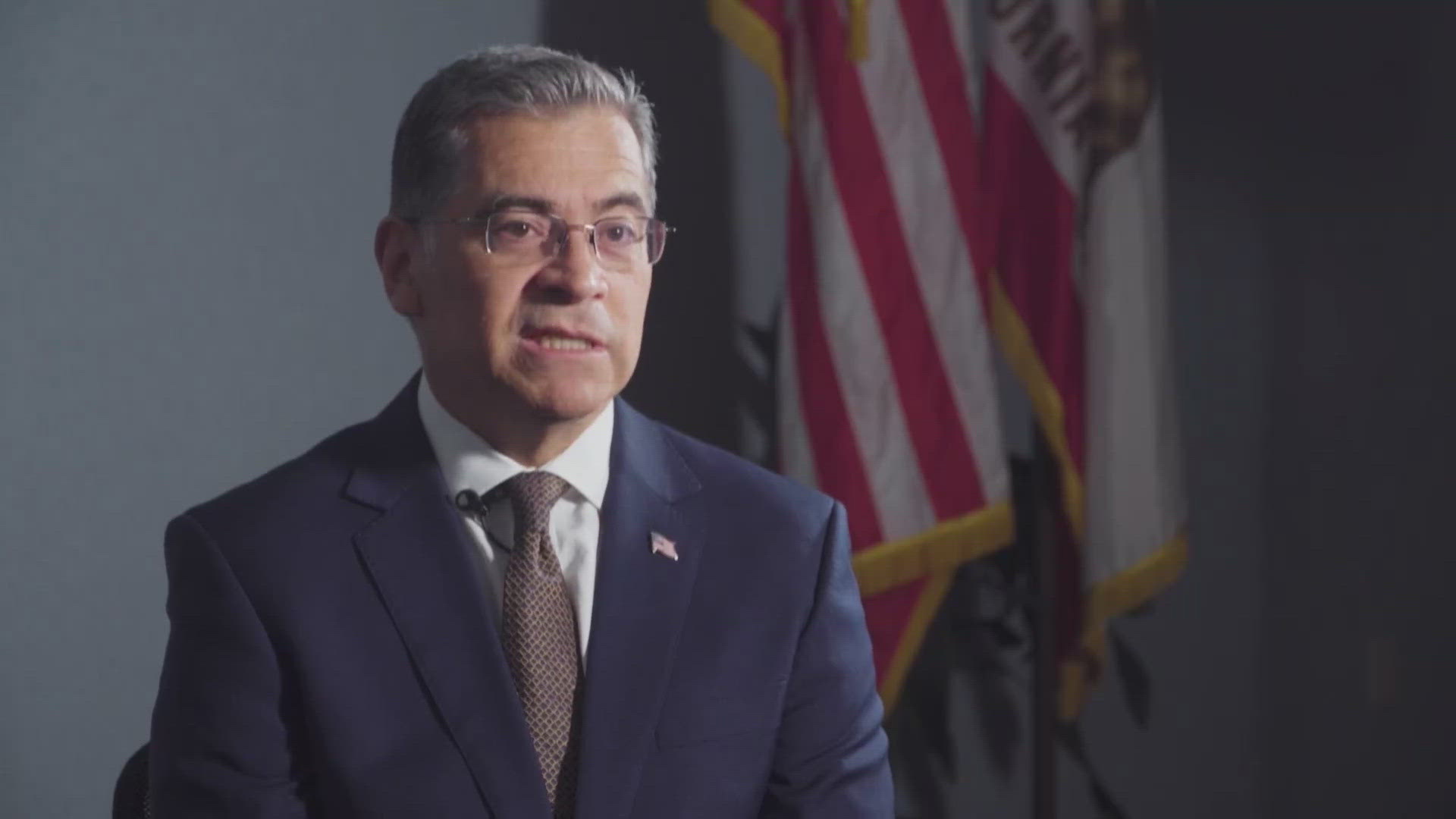 Former HHS Secretary Xavier Becerra speaks on current US health policy