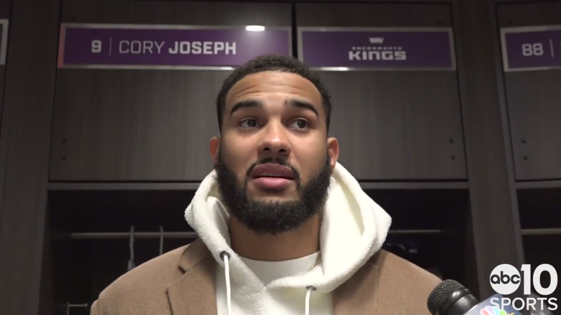 Kings PG Cory Joseph discusses Friday’s 103-101 loss to the New York Knicks and says his Sacramento team got too comfortable with its 16-point lead.