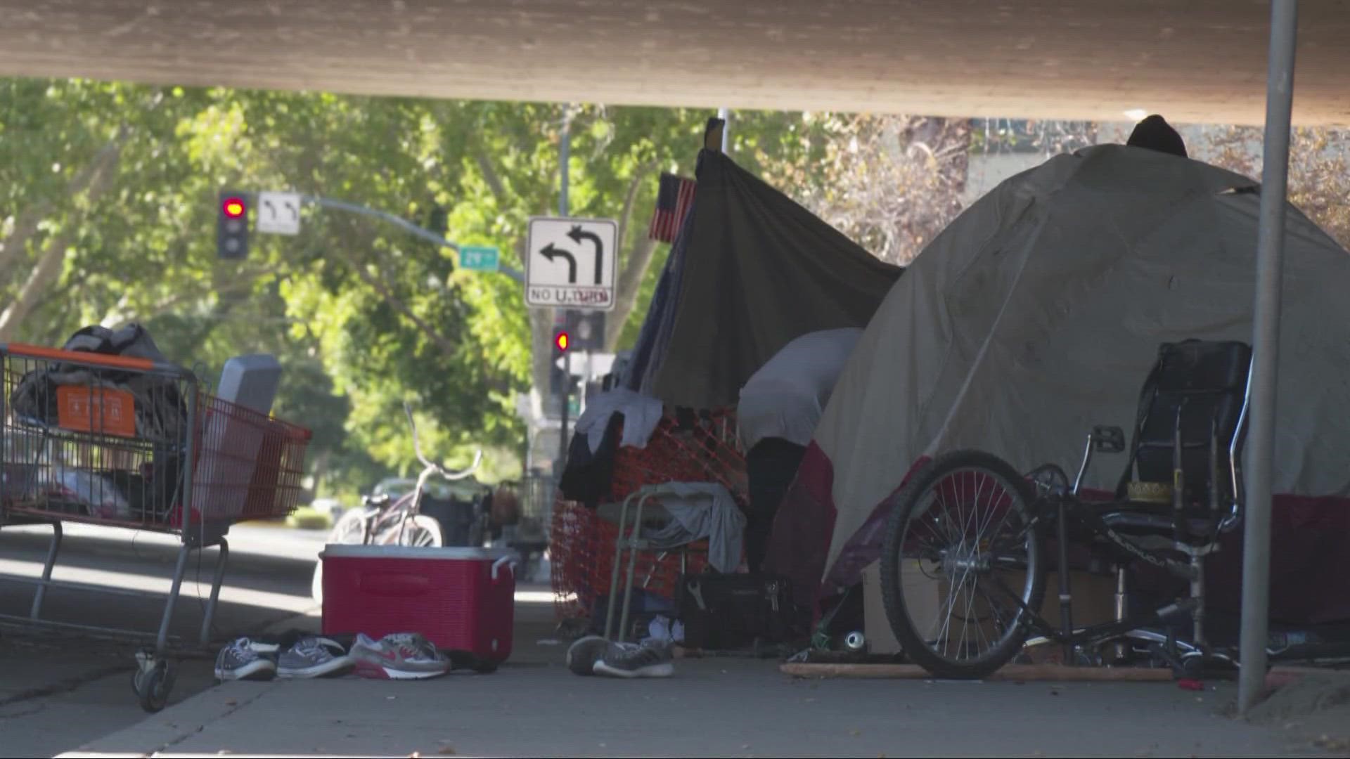 Concerned Sacramento parents and protestors say the city isn't doing enough to help unhoused people stay off the streets.