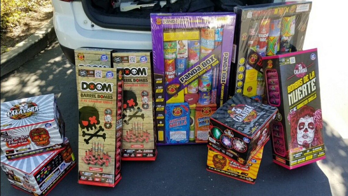 Who do you call to report illegal fireworks in your neighborhood