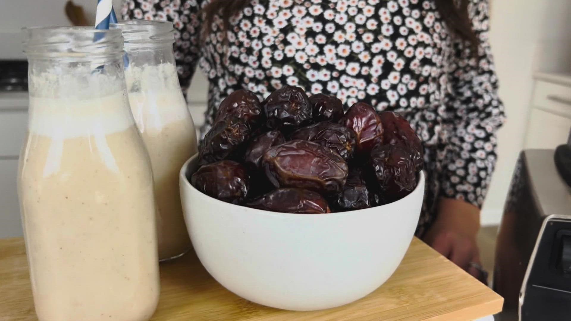 Dates are one of the most nutritious fruits we can eat and this dairy-free date milk recipe is a healthy way to naturally sweeten things like coffee and oatmeal.