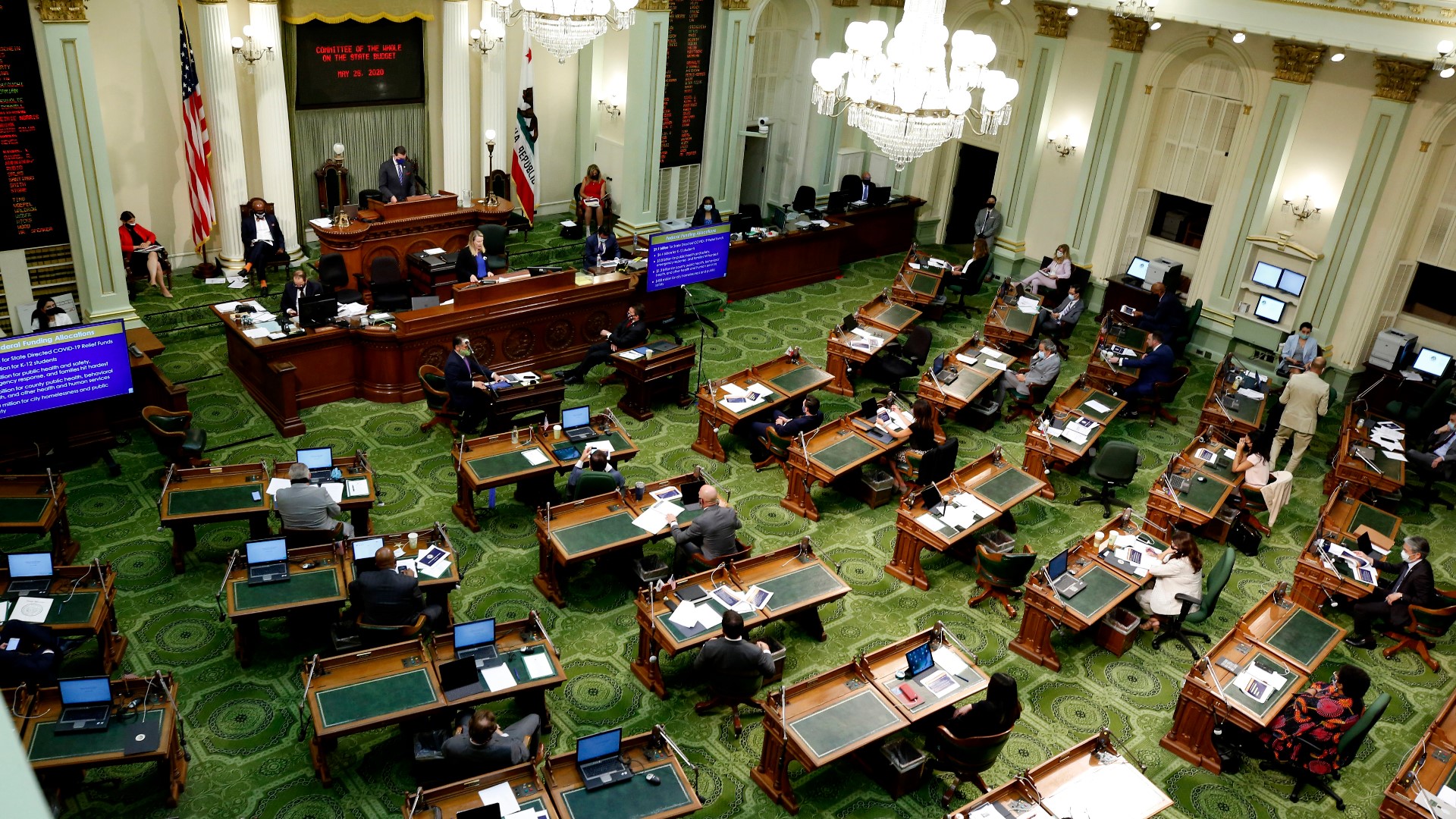 California lawmakers return to Sacramento on Monday and have about five weeks to pass bills.