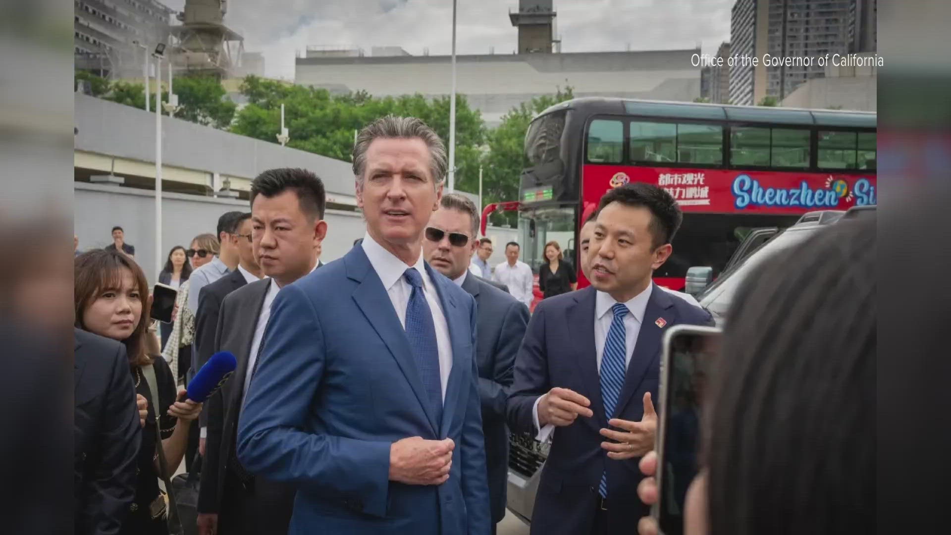 Newsom’s trip to China, with the stated goal of working together to fight climate change, resulted in a surprise meeting with leader Xi Jinping.