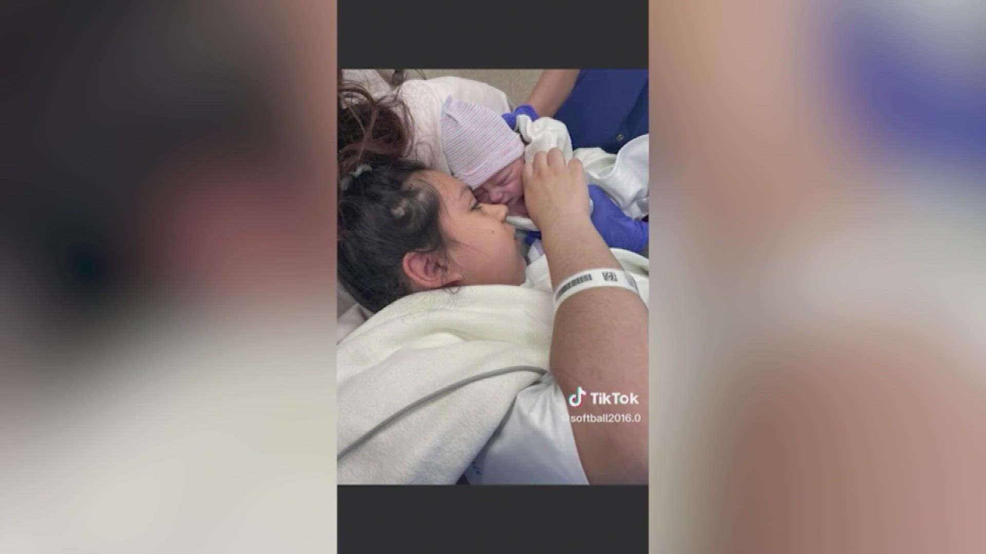 A shooter stood over a 16-year-old mother clutching her 10-month-old baby and pumped bullets into their heads in a brazen attack in central California.