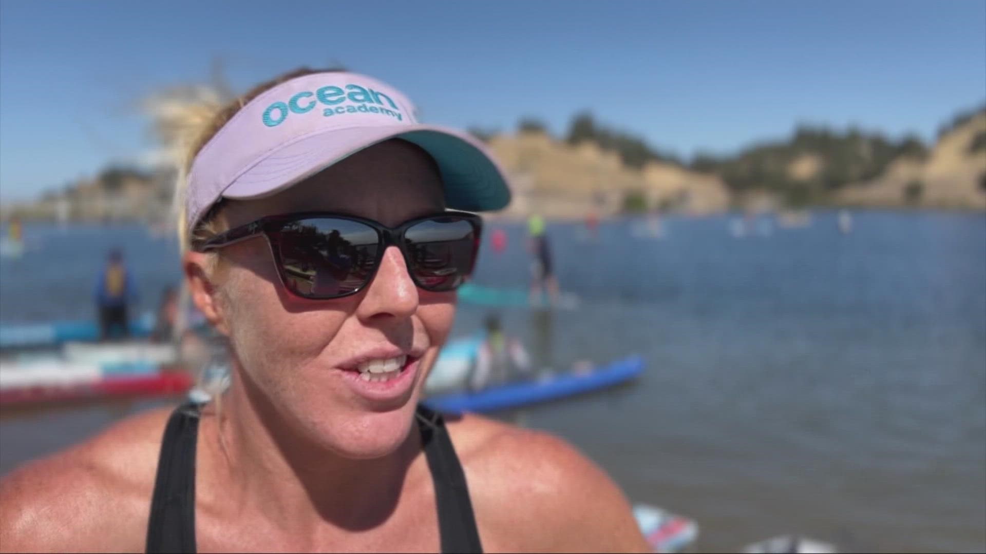 A festival sponsored by NorCal Stand-up Paddleboard Group attracted hundreds of paddleboarders and spectators of all ages.