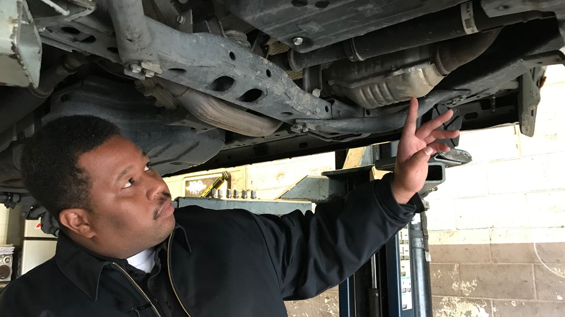 Catalytic converter thief caught on camera in Stockton