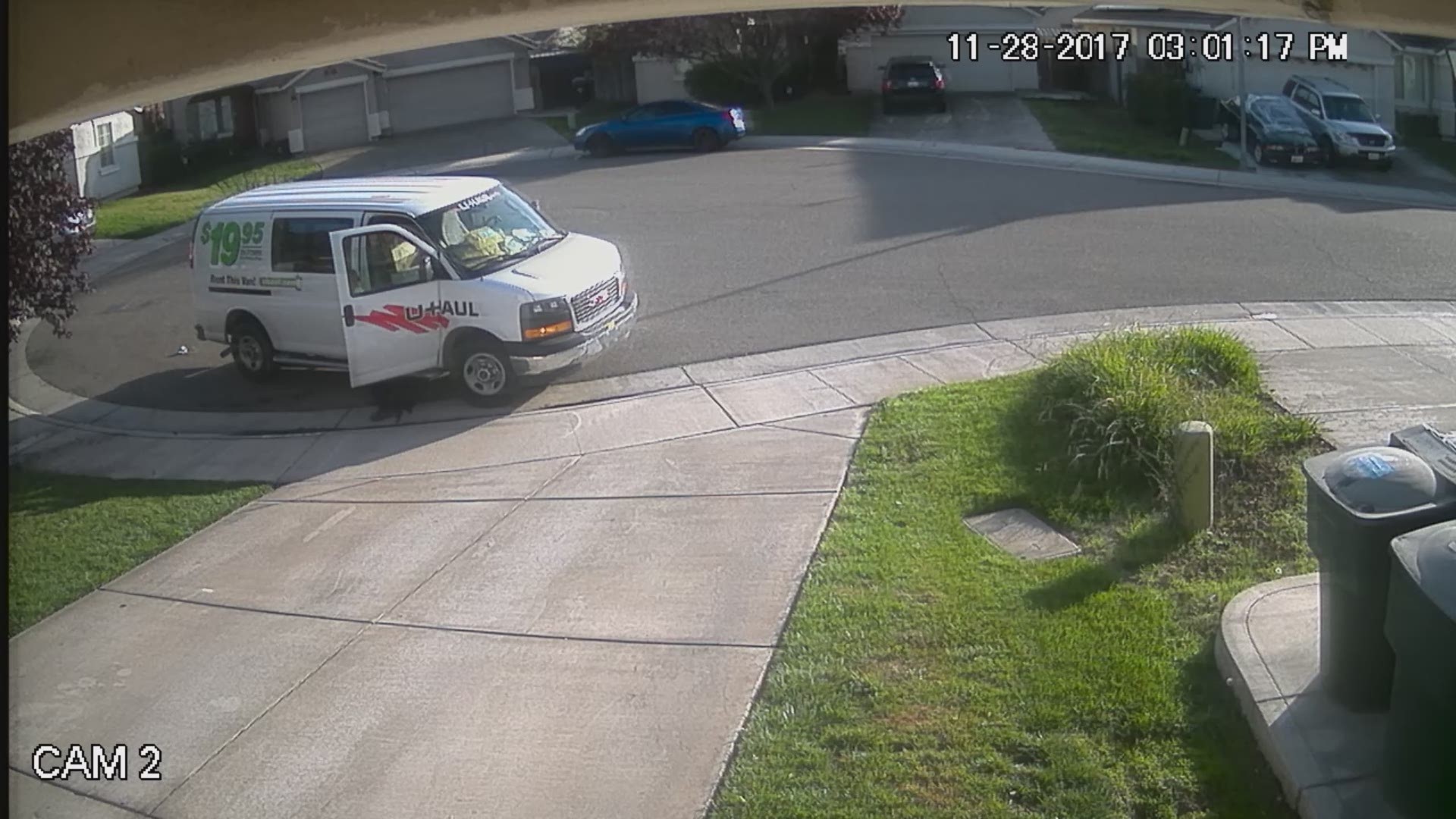 The owner of a South Sacramento home was left with more than what he ordered when his package arrived Tuesday afternoon.