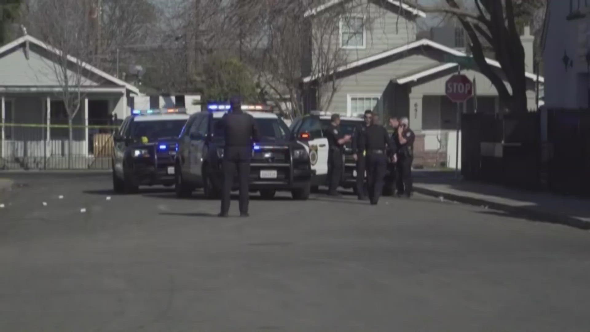 The shooting happened near El Camino Ave and Cantalier Street, according to the Sacramento Police Department.