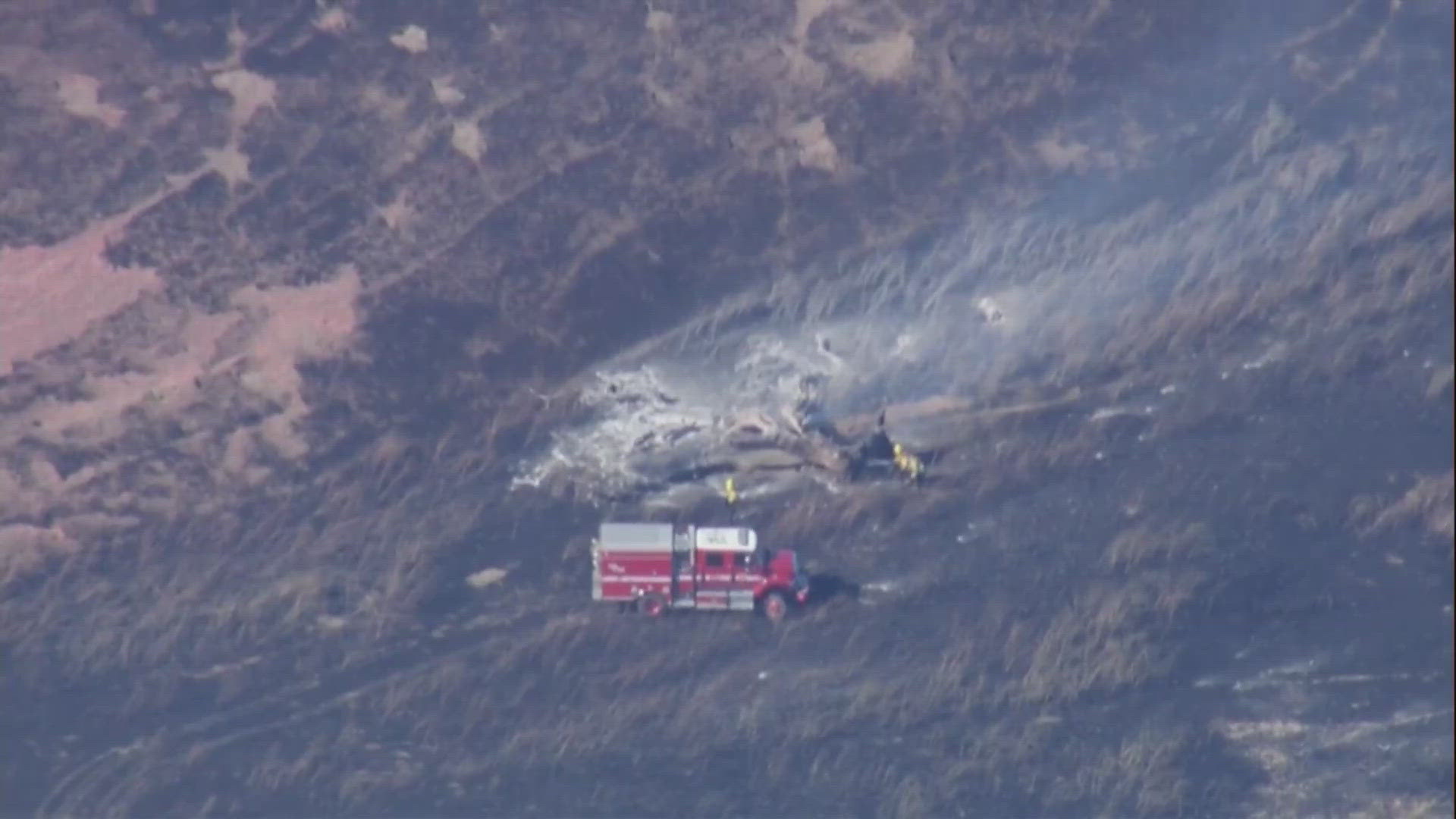Midway Fire near Tracy impacts parts of I-580 | Headlines from Thursday, May 22, 2025