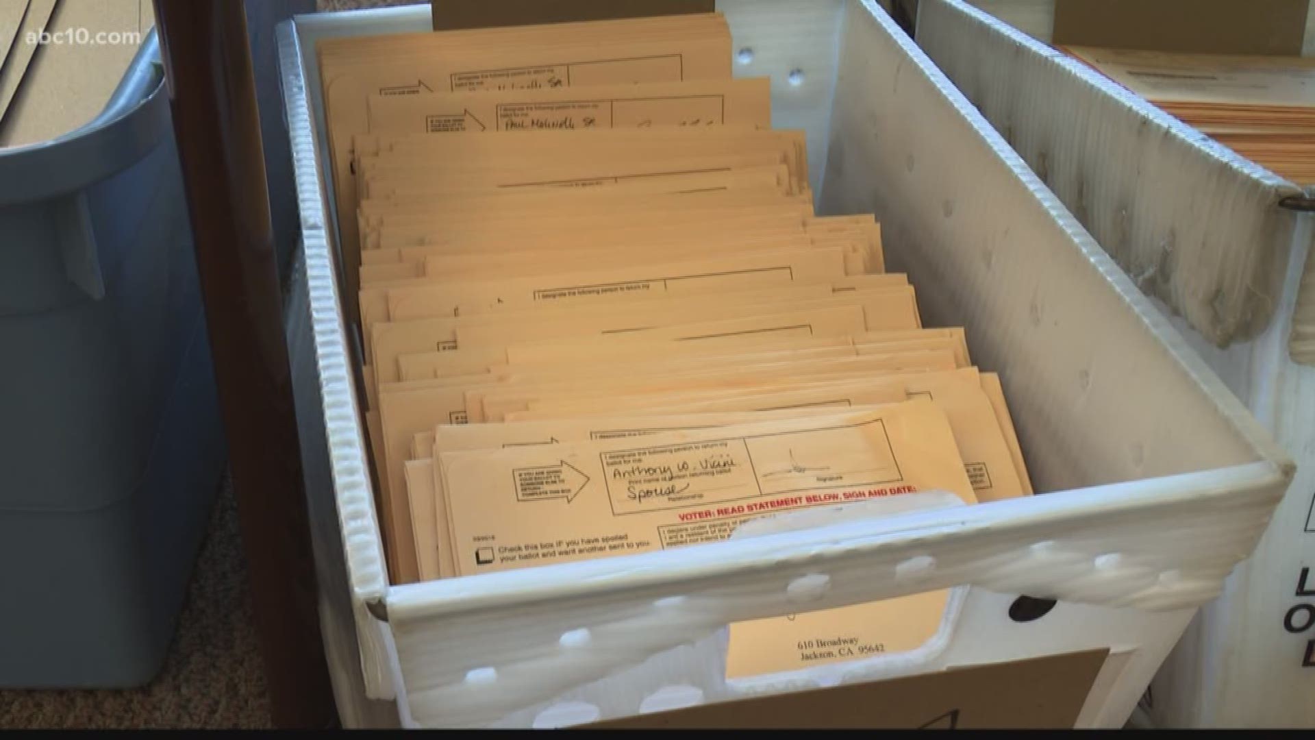 Some Amador County voters arrived at polling places to vote in the primary election to find insufficient supplies of official ballots. However, ballot workers worked around the problem and made sure those who turned out to vote could do so.