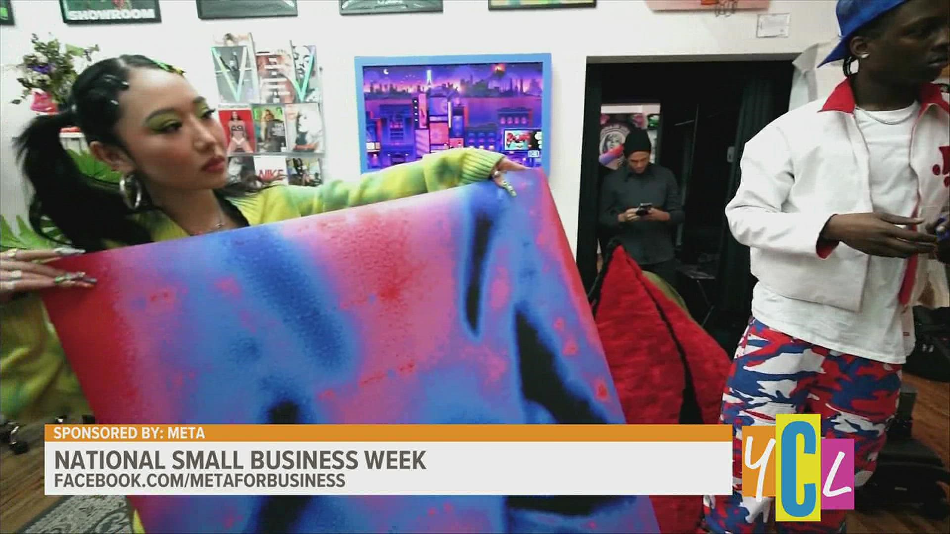 We're celebrating and inspiring local businesses during National Small Business Week. This segment paid for by Meta.