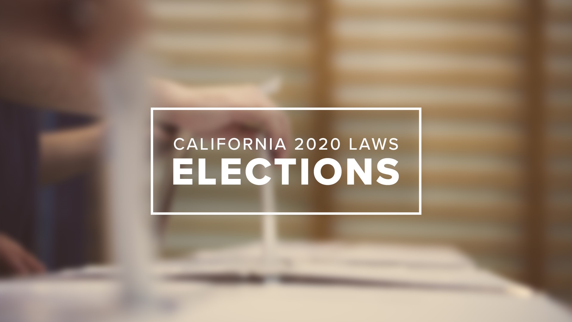 Non-citizens on government boards, impacts to vote by mail ballots, and potential polling places at college campuses are some of the new laws coming into effect.