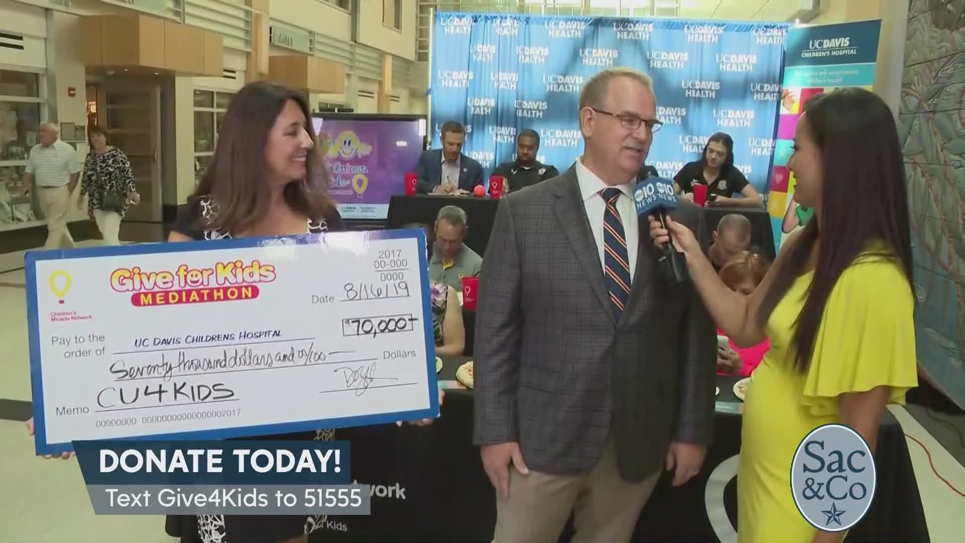 The Credit Union for Kids Wine Auction has made an incredible impact this year for the CMN local hospitals! The following is a paid segment sponsored by UC Davis Children’s Hospital.