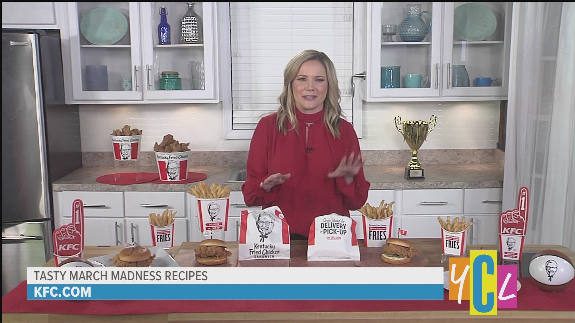 Former ESPN Sportscaster, Jaymee Sire, shares her picks, tips and menu for the NCAA tournament. 
This segment was paid for by Kentucky Fried Chicken.