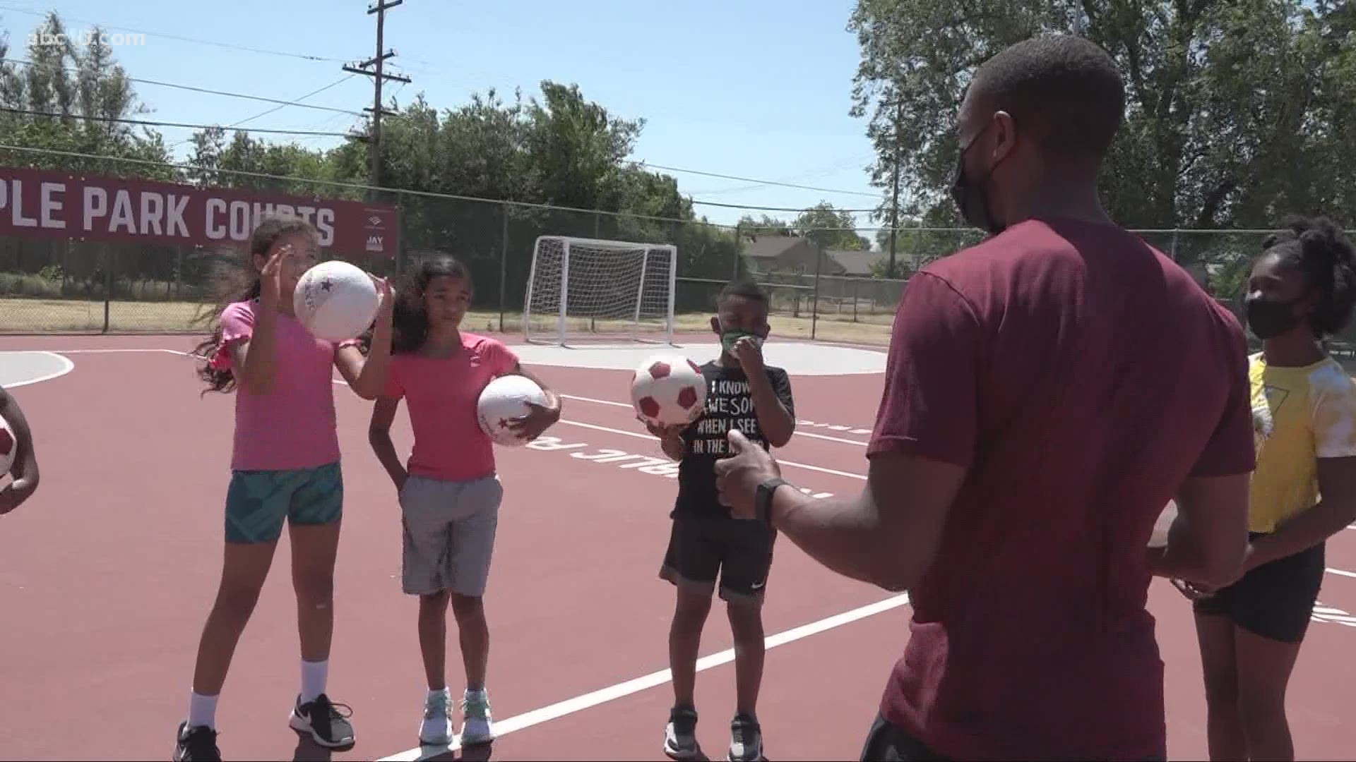 Jordan McCrary is using soccer as a vehicle to teach life skills to local kids in underrepresented communities.