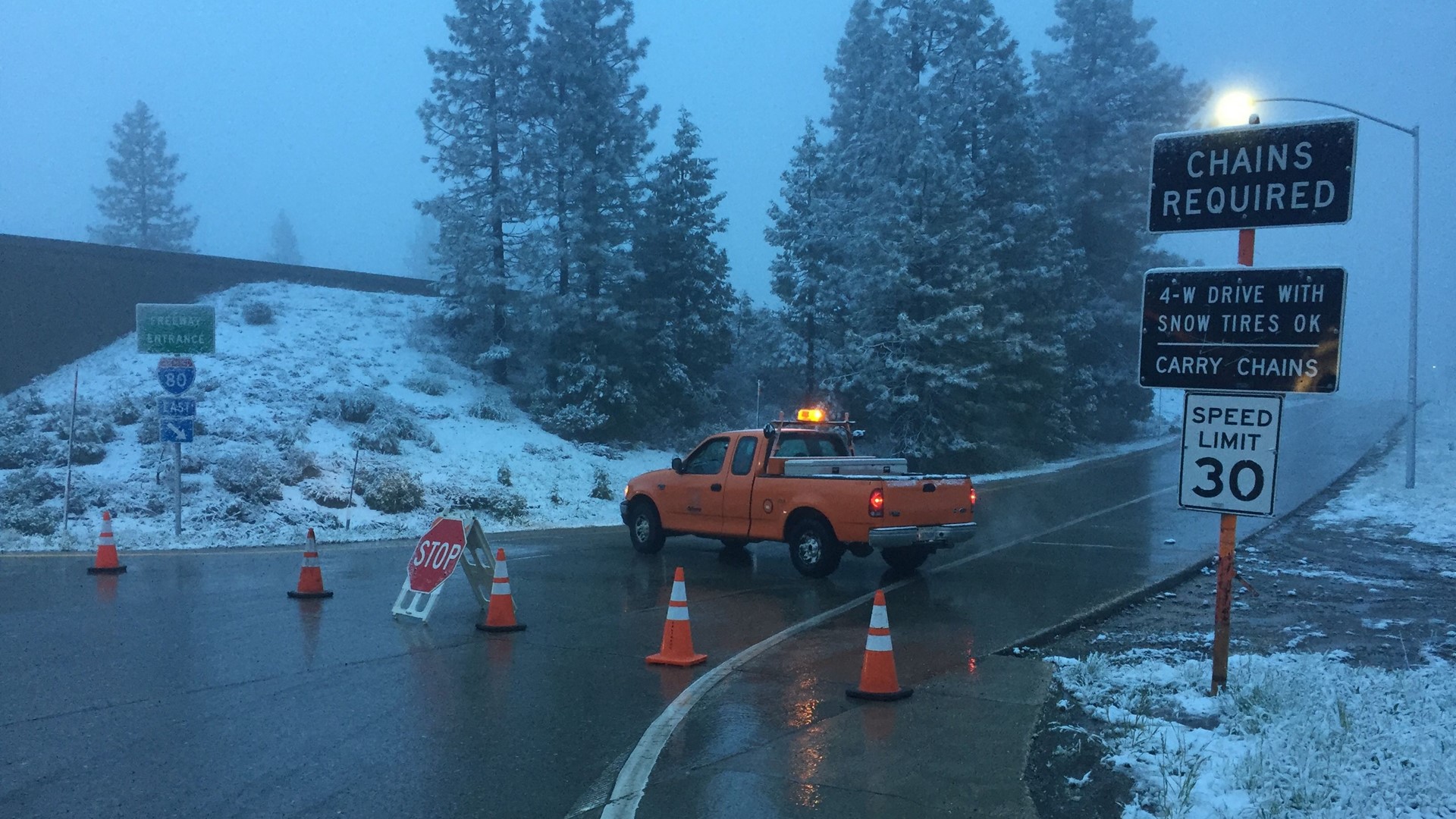 Northern California Storms Bring Winter-like Conditions | Abc10.com