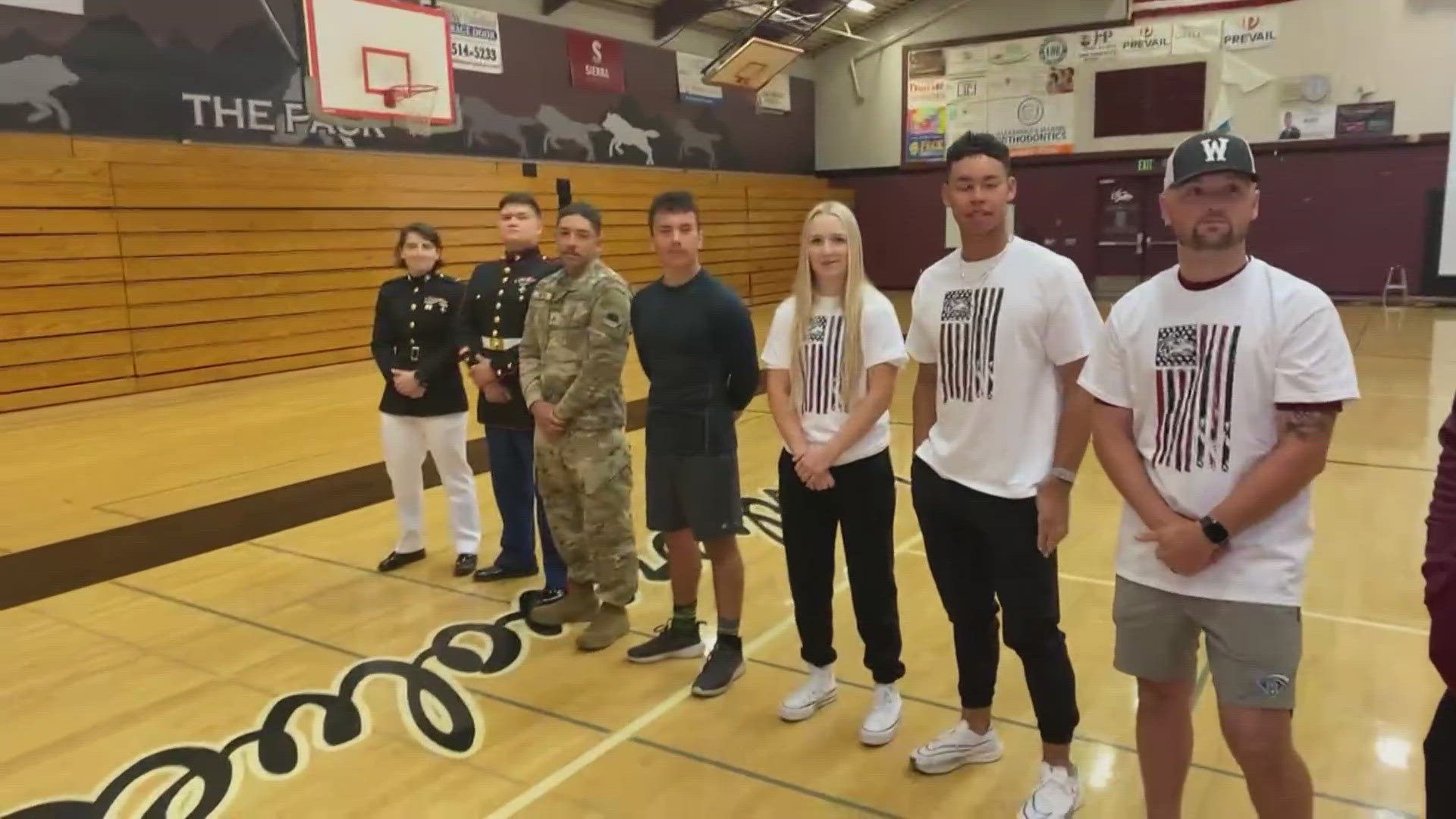 A club at Woodcreek High School in Roseville is taking on the Murph Challenge for Memorial Day.