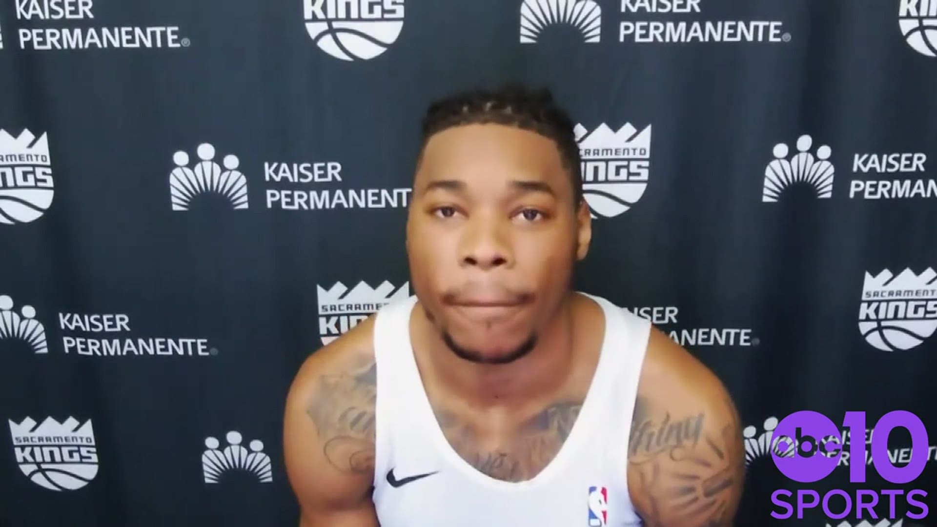 Kings C Richaun Holmes discusses Wednesday's wire-to-wire 121-107 victory over the Orlando Magic and the improvements Sacramento has made on the defensive end.