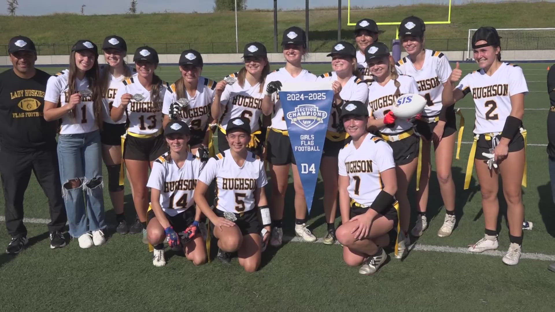 Hughson Huskies defeat the Colfax Falcons to capture the Div. 4 Sac-Joaquin Section title.