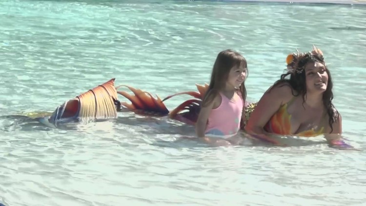 Mermaid convention takes place in Sacramento throughout weekend