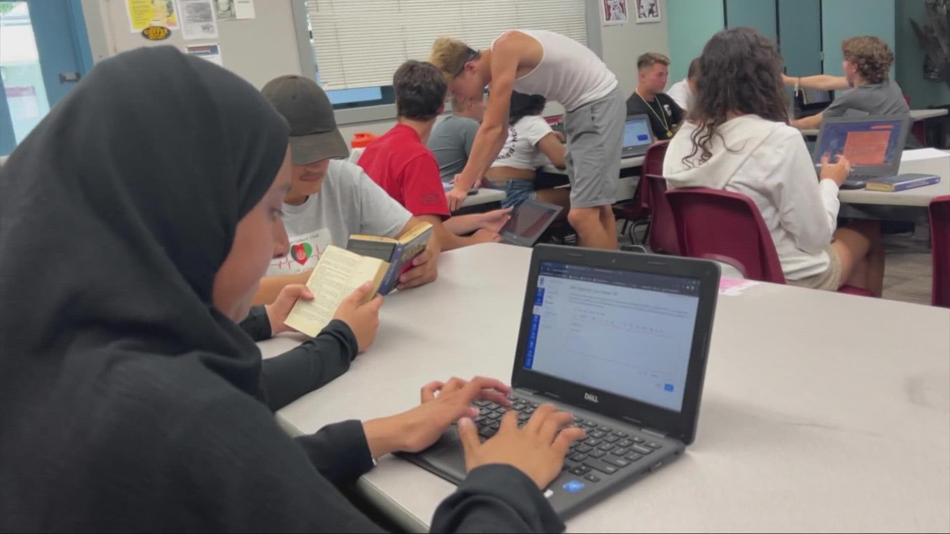 Woodcreek High School in Roseville has more Afghan refugees than any other in Placer County.