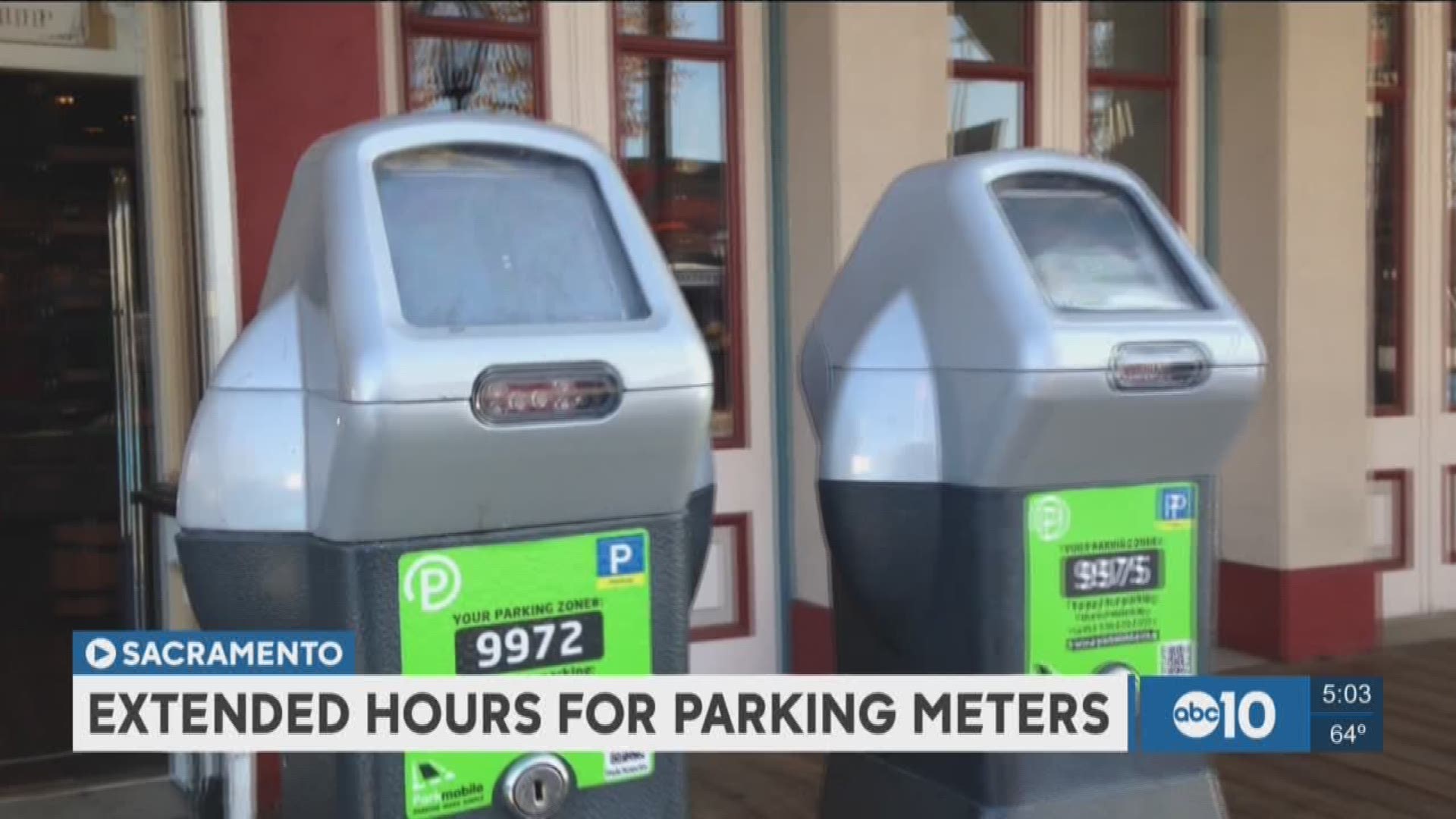 Extended hours for parking meters begin in Sacramento